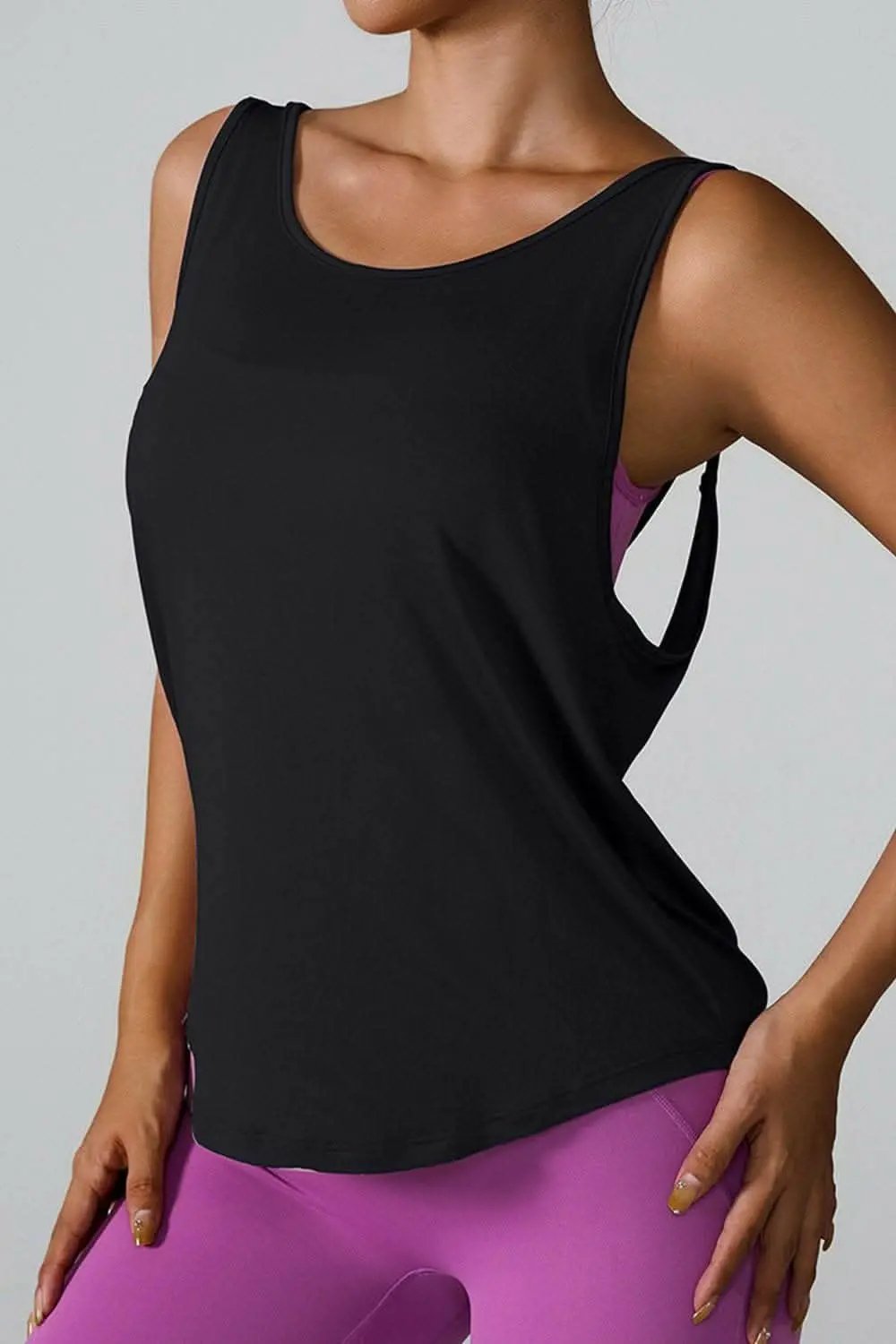 Active elegance crisscross tank - Love Salve
